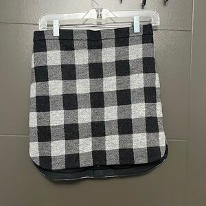Madewell Plaid Skirt. Size 0.